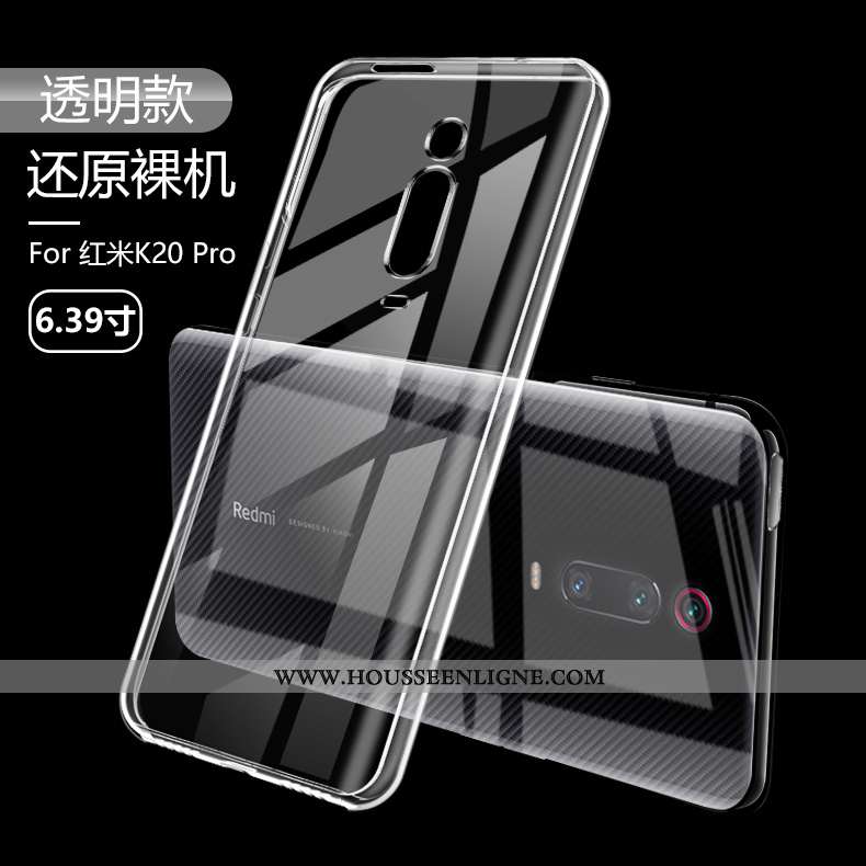 Étui Xiaomi Mi 9t Pro Silicone Protection Petit Téléphone Portable Légères Incassable Rouge