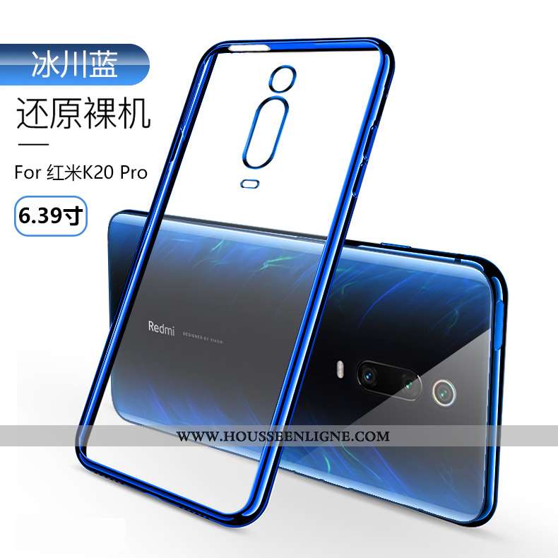 Étui Xiaomi Mi 9t Pro Silicone Protection Petit Téléphone Portable Légères Incassable Rouge