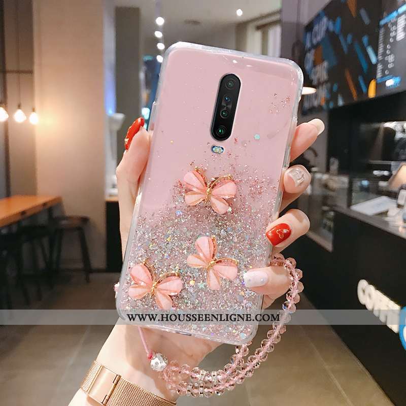 Étui Xiaomi Mi 9t Pro Silicone Protection Rose Téléphone Portable Légère Transparent Rouge Verte