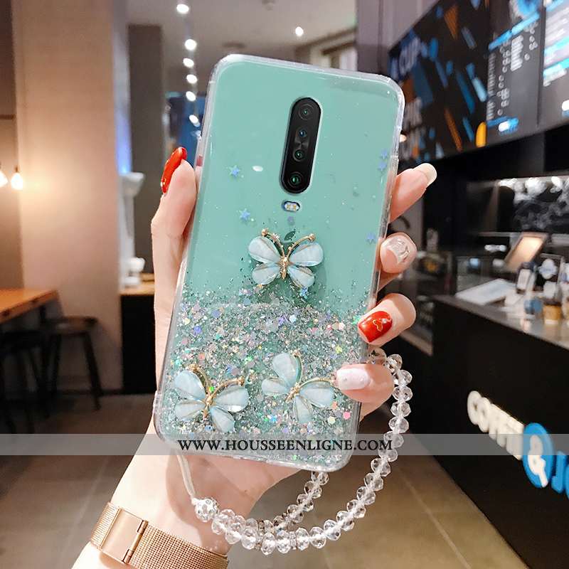 Étui Xiaomi Mi 9t Pro Silicone Protection Rose Téléphone Portable Légère Transparent Rouge Verte