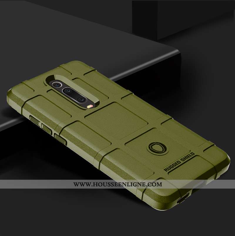 Étui Xiaomi Mi 9t Pro Silicone Protection Rouge Personnalité Tout Compris Téléphone Portable Verte
