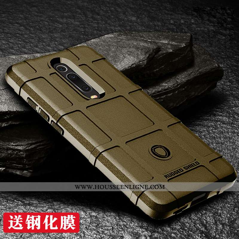 Étui Xiaomi Mi 9t Pro Silicone Protection Rouge Personnalité Tout Compris Téléphone Portable Verte
