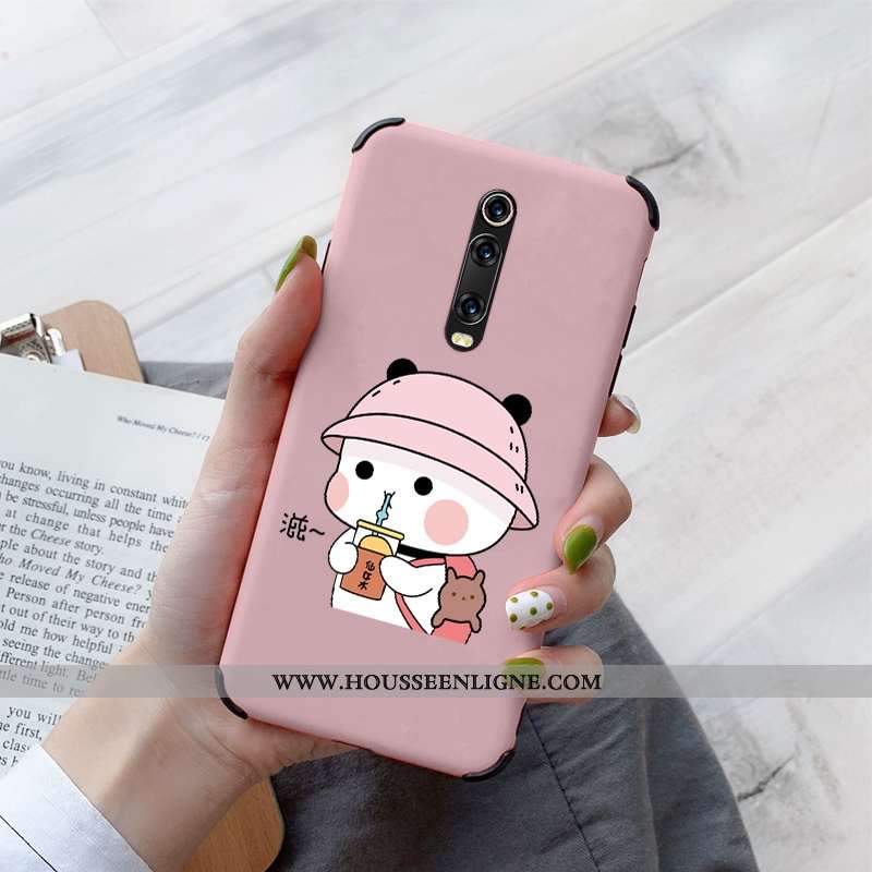 Étui Xiaomi Mi 9t Pro Ultra Tendance Charmant Dessin Animé Téléphone Portable Rouge Personnalité Ble