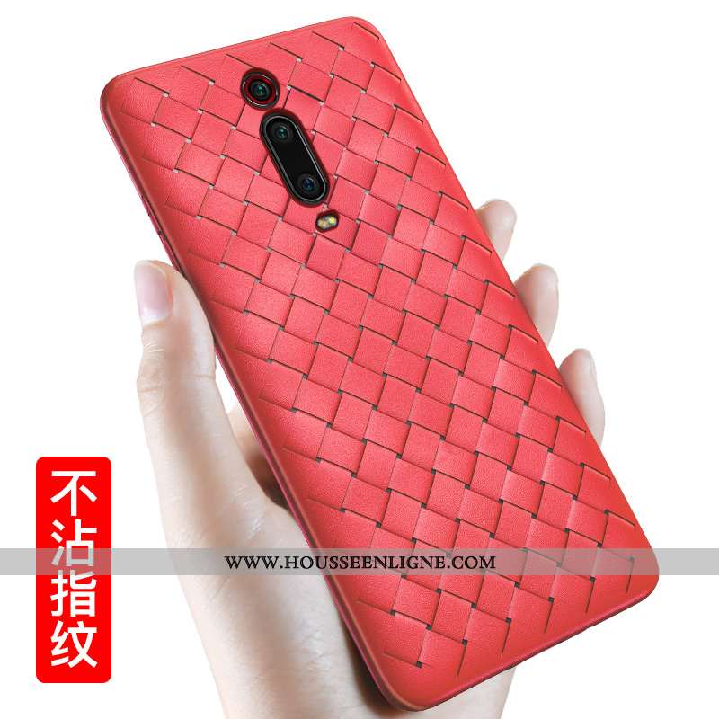 Étui Xiaomi Mi 9t Protection Délavé En Daim Noir Amoureux Téléphone Portable Modèle Fleurie