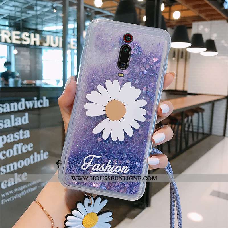 Étui Xiaomi Mi 9t Protection Ornements Suspendus Tout Compris Incassable Silicone Téléphone Portable