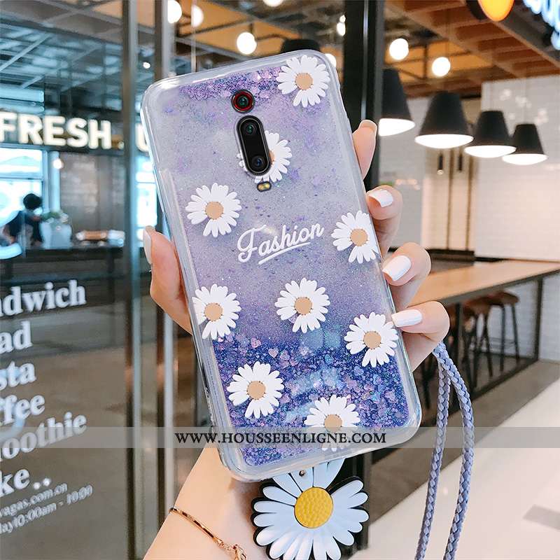 Étui Xiaomi Mi 9t Protection Ornements Suspendus Tout Compris Incassable Silicone Téléphone Portable