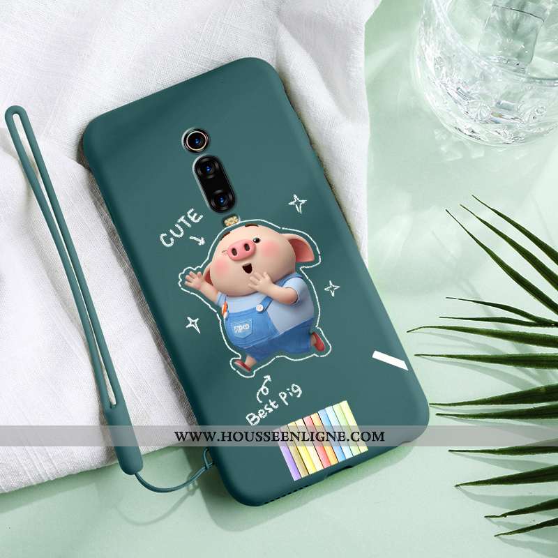 Étui Xiaomi Mi 9t Protection Personnalité Petit Ultra Téléphone Portable Créatif Coque Rose