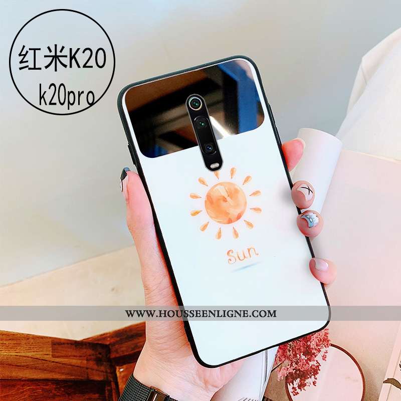 Étui Xiaomi Mi 9t Protection Verre Vert Téléphone Portable Personnalité Maquillage Coque Verte