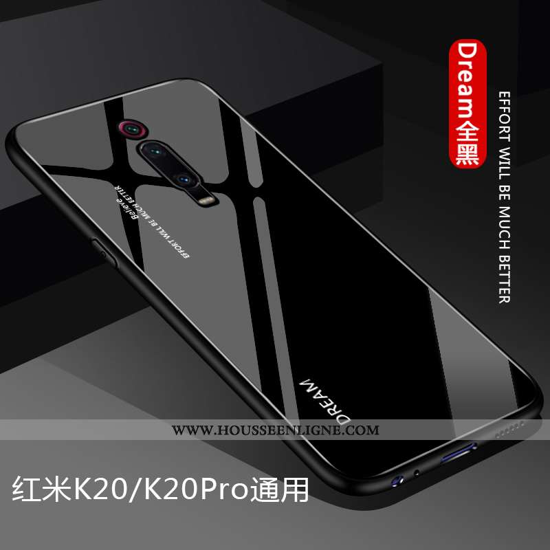 Étui Xiaomi Mi 9t Silicone Protection Bleu Amoureux Dégradé Difficile Rouge