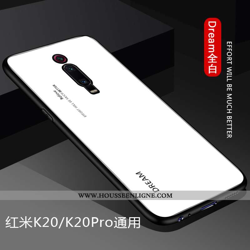 Étui Xiaomi Mi 9t Silicone Protection Bleu Amoureux Dégradé Difficile Rouge