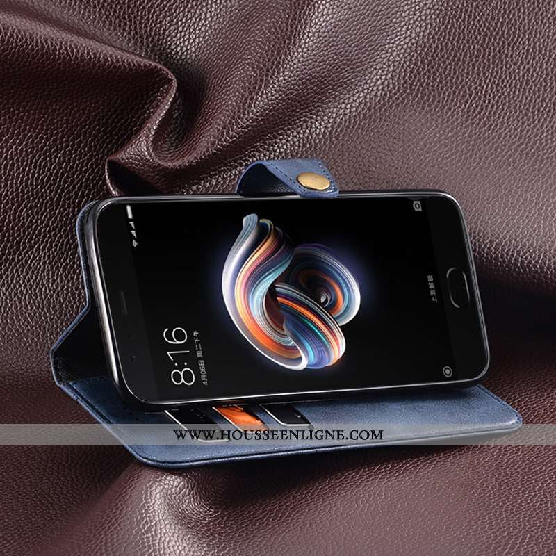 Étui Xiaomi Mi A2 Lite Créatif Portefeuille Vin Rouge Petit Téléphone Portable Coque Bordeaux