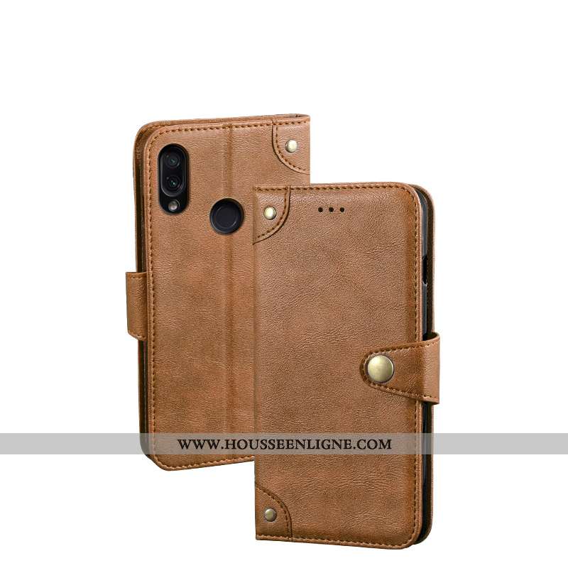 Étui Xiaomi Mi A2 Lite Créatif Portefeuille Vin Rouge Petit Téléphone Portable Coque Bordeaux