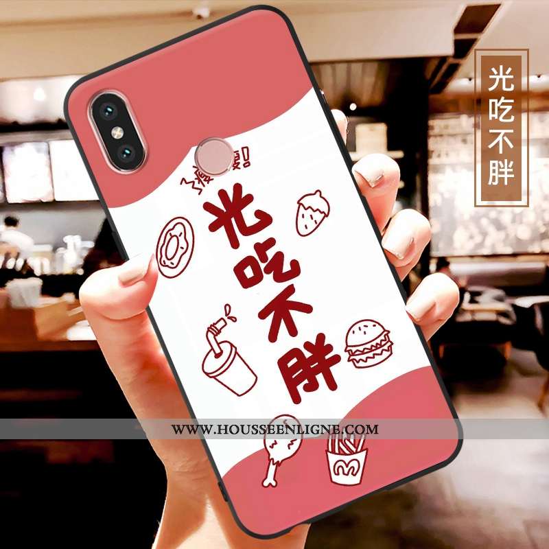 Étui Xiaomi Mi A2 Lite Dessin Animé Charmant Coque Incassable Multicolore Fluide Doux Coloré