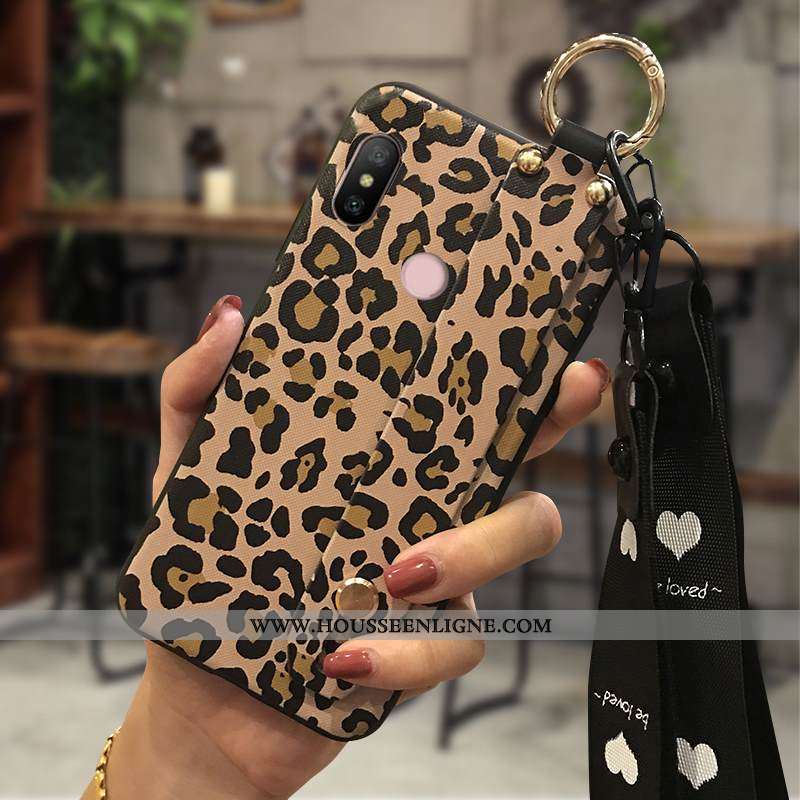 Étui Xiaomi Mi A2 Lite Fluide Doux Protection Téléphone Portable Ornements Suspendus Chaud Petit Jau