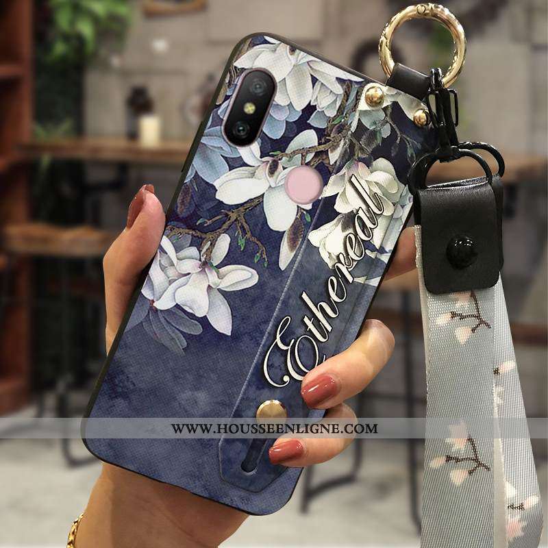 Étui Xiaomi Mi A2 Lite Fluide Doux Protection Téléphone Portable Ornements Suspendus Chaud Petit Jau
