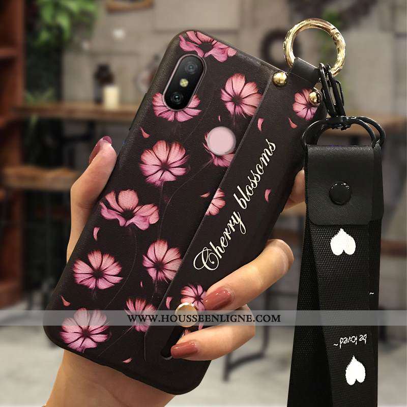 Étui Xiaomi Mi A2 Lite Fluide Doux Protection Téléphone Portable Ornements Suspendus Chaud Petit Jau