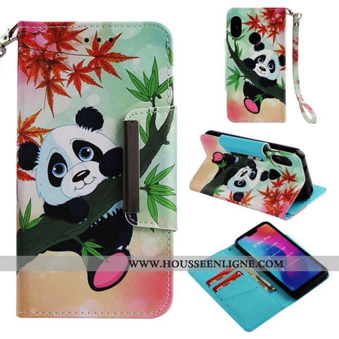 Étui Xiaomi Mi A2 Lite Silicone Incassable Housse Coque Petit Téléphone Portable Violet