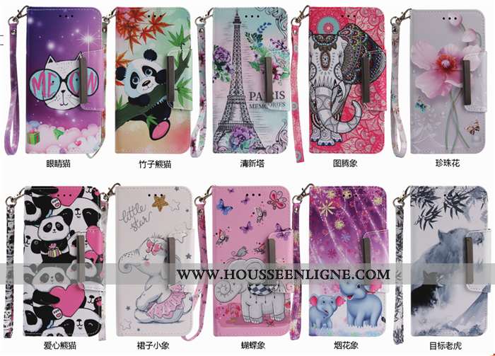 Étui Xiaomi Mi A2 Lite Silicone Incassable Housse Coque Petit Téléphone Portable Violet