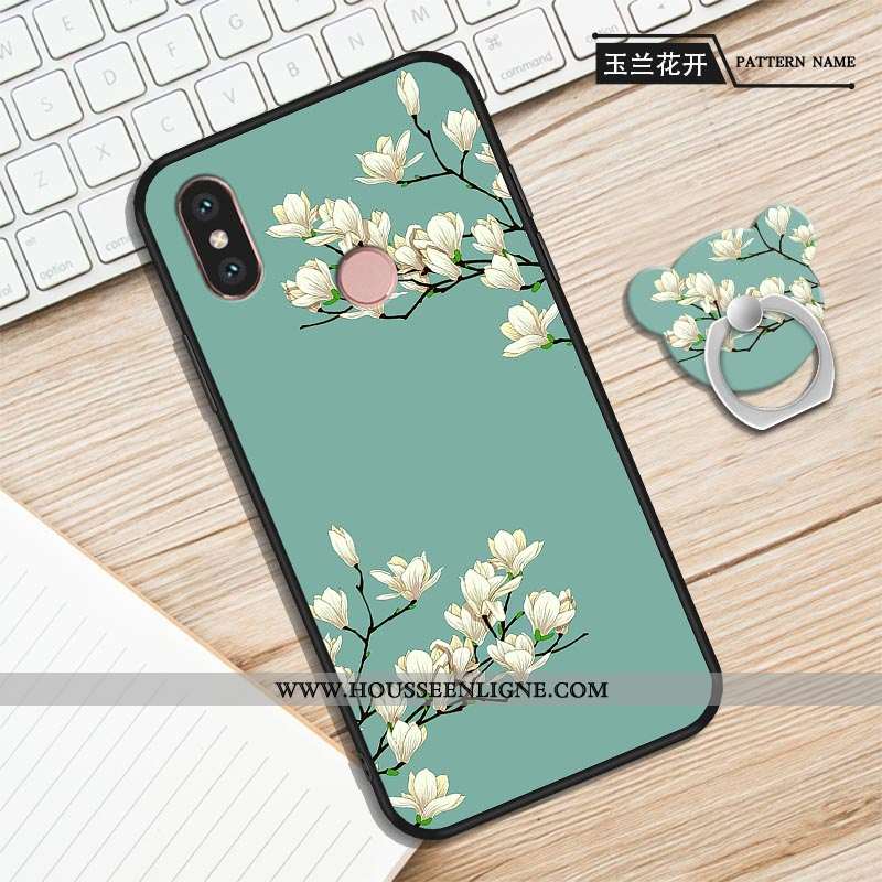 Étui Xiaomi Mi A2 Protection Personnalité Créatif Incassable Téléphone Portable Fluide Doux Violet
