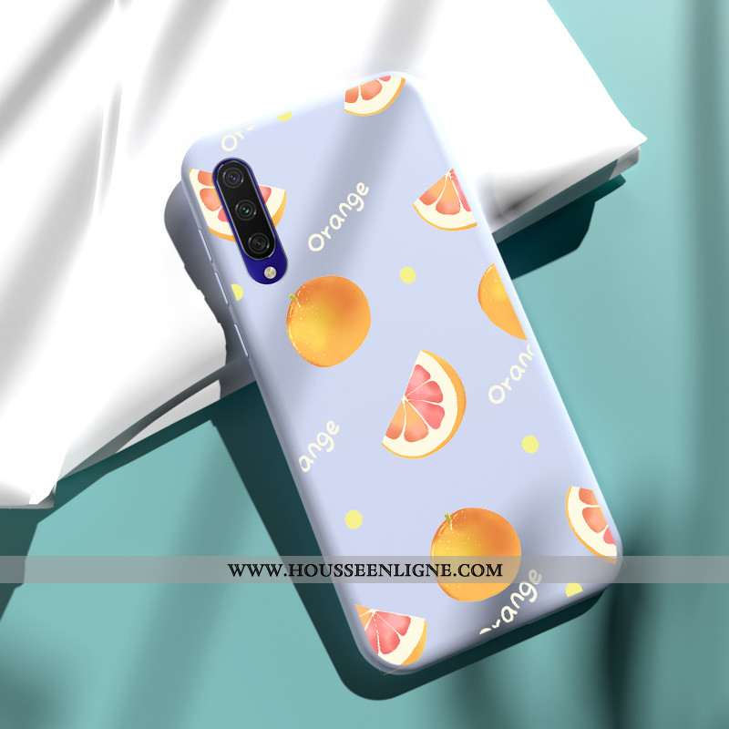 Étui Xiaomi Mi A3 Légère Fluide Doux Téléphone Portable Bleu Protection Incassable
