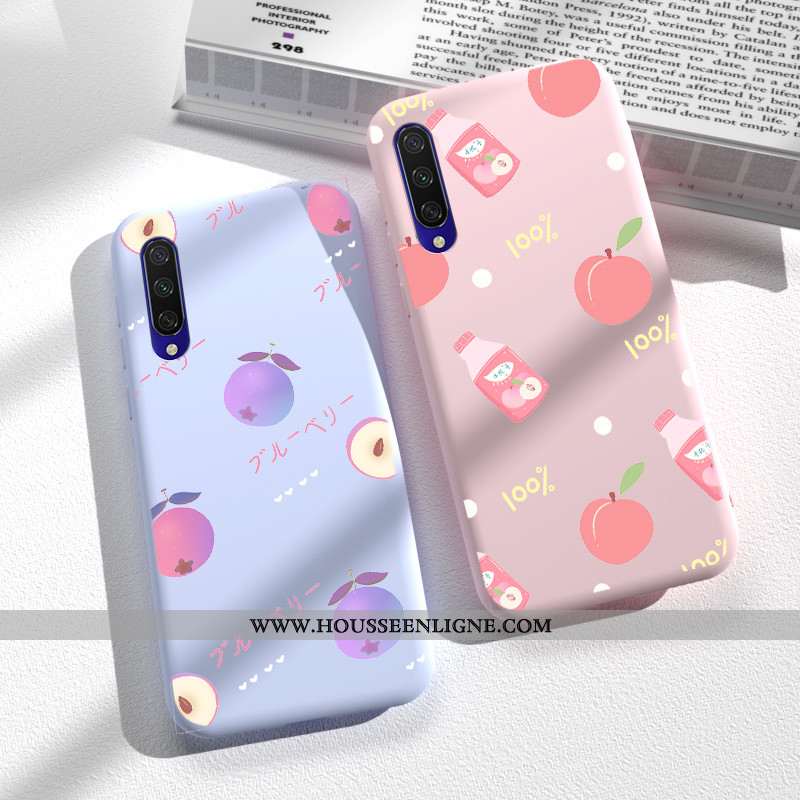 Étui Xiaomi Mi A3 Légère Fluide Doux Téléphone Portable Bleu Protection Incassable