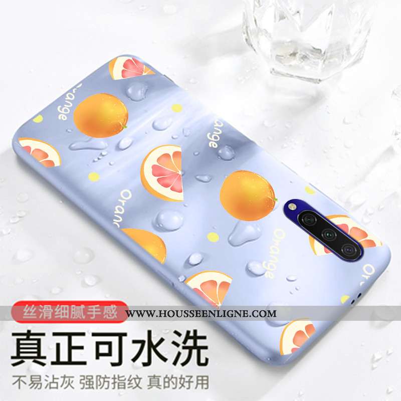 Étui Xiaomi Mi A3 Légère Fluide Doux Téléphone Portable Bleu Protection Incassable