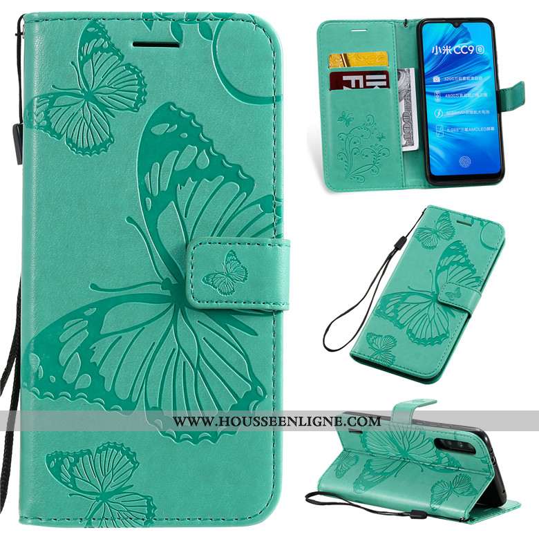 Étui Xiaomi Mi A3 Protection Cuir Coque Petit Personnalisé Incassable Clamshell Rose