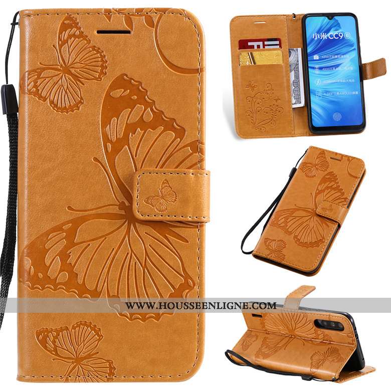 Étui Xiaomi Mi A3 Protection Cuir Coque Petit Personnalisé Incassable Clamshell Rose