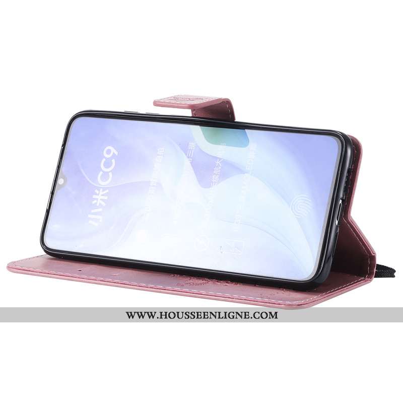 Étui Xiaomi Mi A3 Protection Cuir Silicone Téléphone Portable Incassable Petit Rose