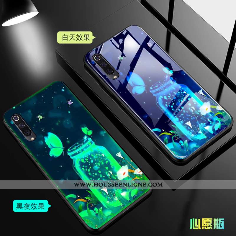 Étui Xiaomi Mi A3 Protection Verre Téléphone Portable Créatif Net Rouge Personnalité Difficile Viole