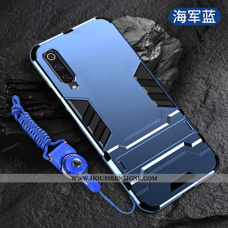 Étui Xiaomi Mi A3 Silicone Protection Tendance Créatif Ballon Marine Personnalité Bleu Marine