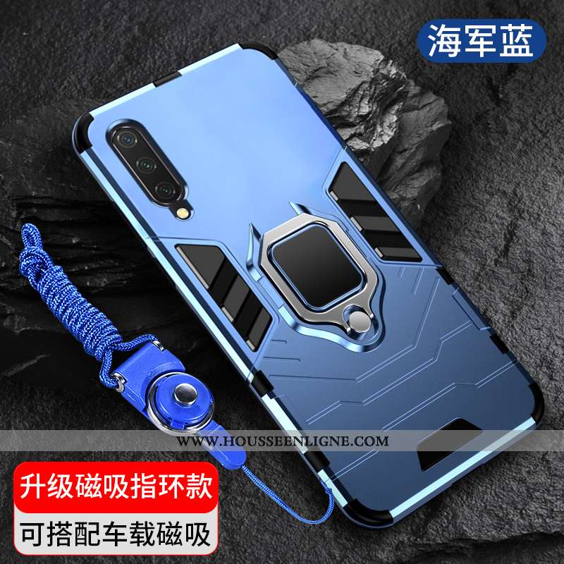 Étui Xiaomi Mi A3 Silicone Protection Tendance Créatif Ballon Marine Personnalité Bleu Marine