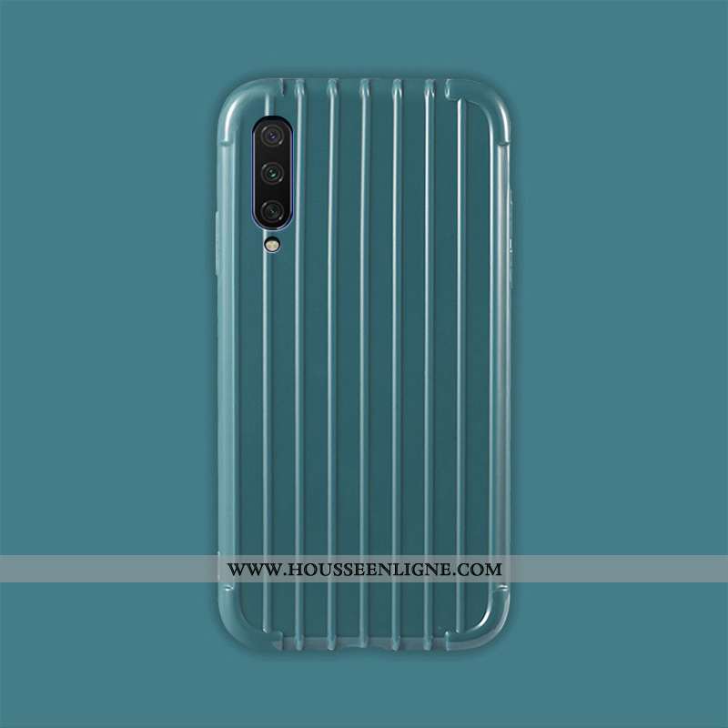 Étui Xiaomi Mi A3 Ultra Légère Bleu Couvercle Arrière Coque Couleurs De Bonbon Petit