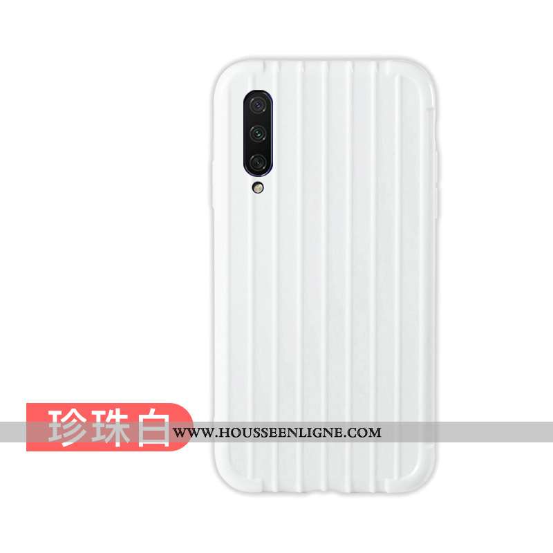 Étui Xiaomi Mi A3 Ultra Légère Bleu Couvercle Arrière Coque Couleurs De Bonbon Petit