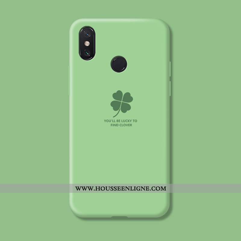 Étui Xiaomi Mi Max 3 Créatif Silicone Téléphone Portable Petit Coque Personnalité Incassable Jaune