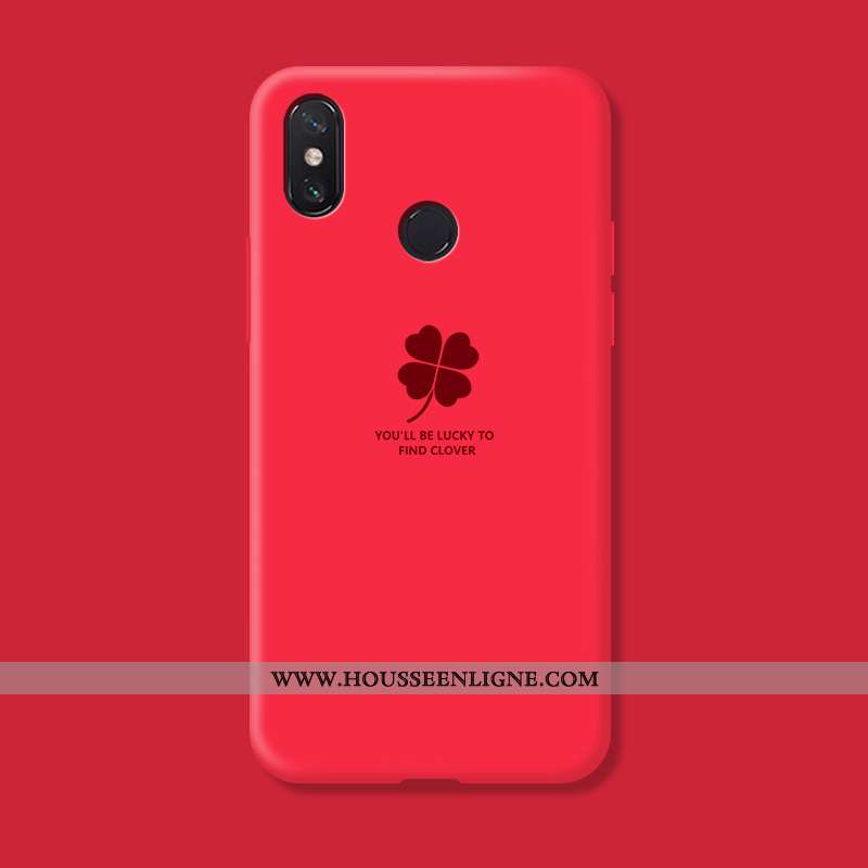 Étui Xiaomi Mi Max 3 Créatif Silicone Téléphone Portable Petit Coque Personnalité Incassable Jaune