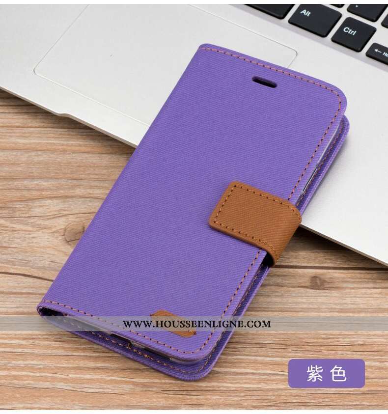 Étui Xiaomi Mi Max 3 Cuir Luxe Housse Petit Coque Téléphone Portable Grand Bleu