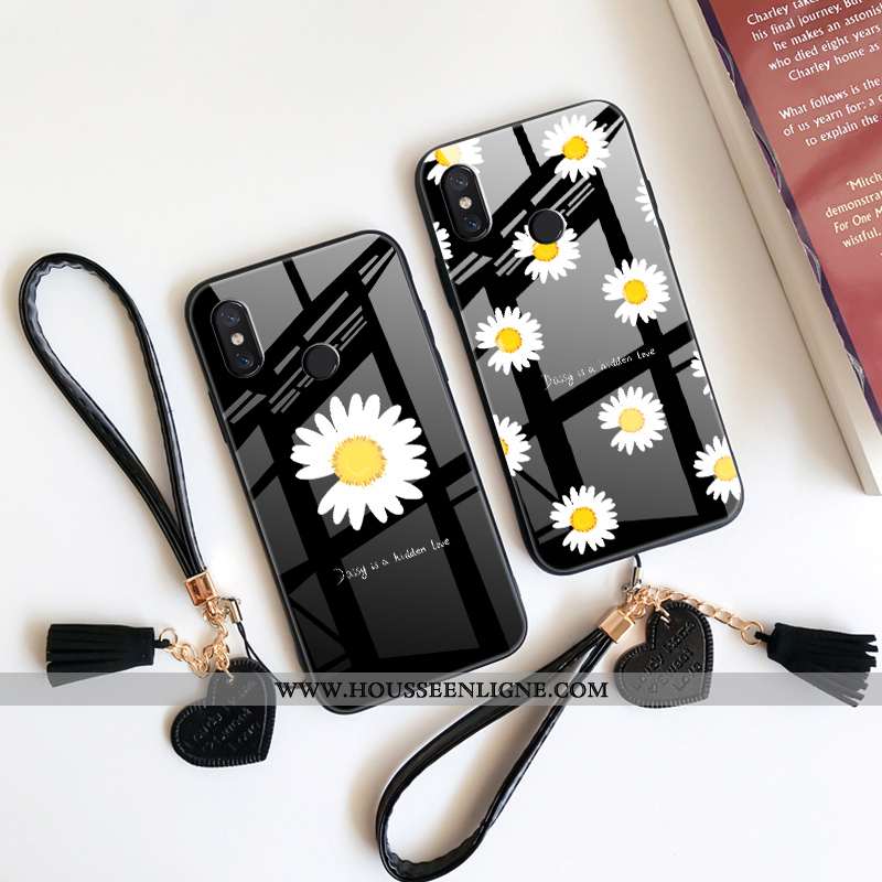 Étui Xiaomi Mi Max 3 Mode Protection Tout Compris Coque Dragon Petit Petite Marguerite Noir