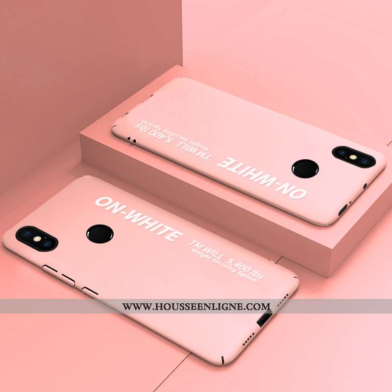 Étui Xiaomi Mi Max 3 Personnalité Créatif Téléphone Portable Difficile Tout Compris Coque Petit Rose