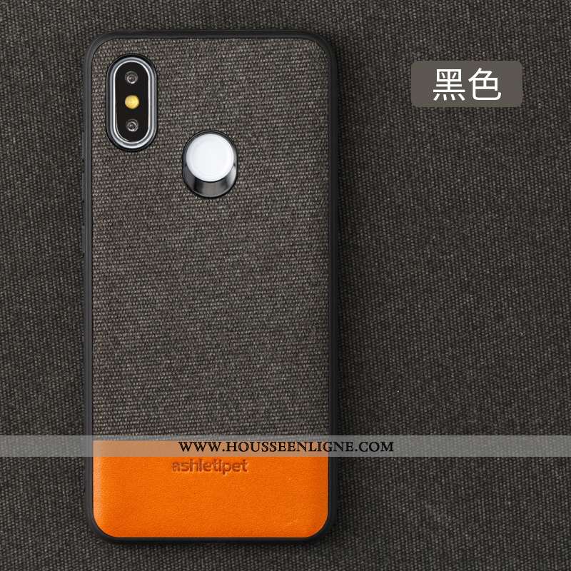 Étui Xiaomi Mi Max 3 Protection Cuir Petit Rouge Magnétisme Téléphone Portable
