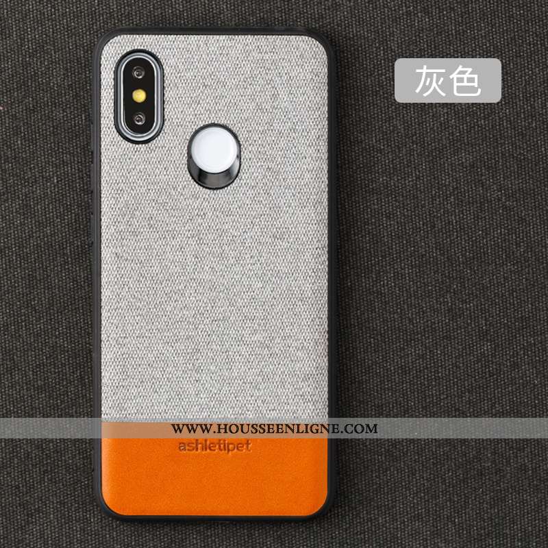 Étui Xiaomi Mi Max 3 Protection Cuir Petit Rouge Magnétisme Téléphone Portable