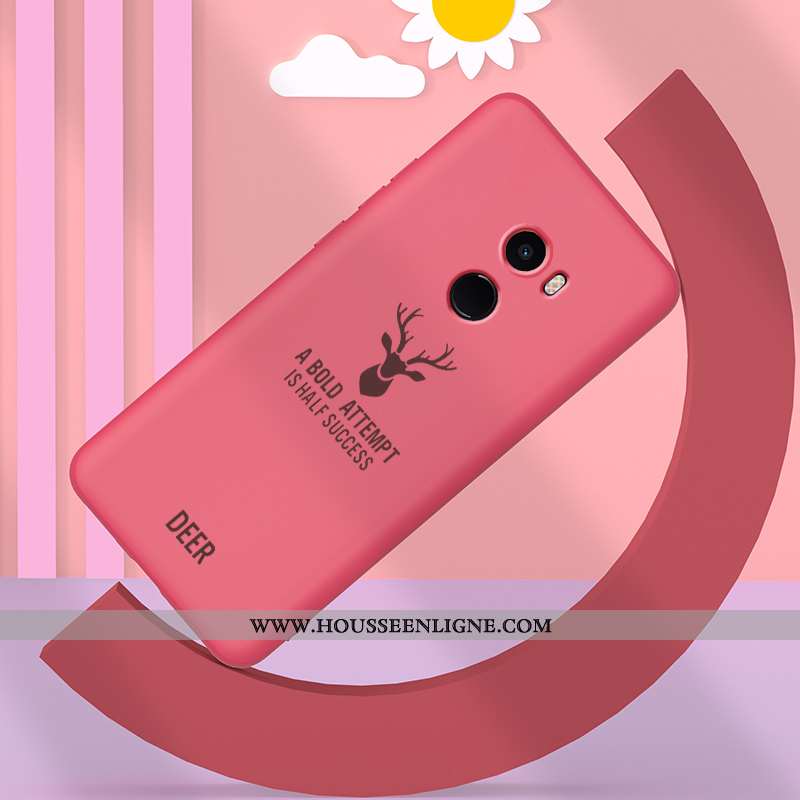 Étui Xiaomi Mi Mix 2 Légère Fluide Doux Téléphone Portable Ultra Silicone Légères Vent Bleu