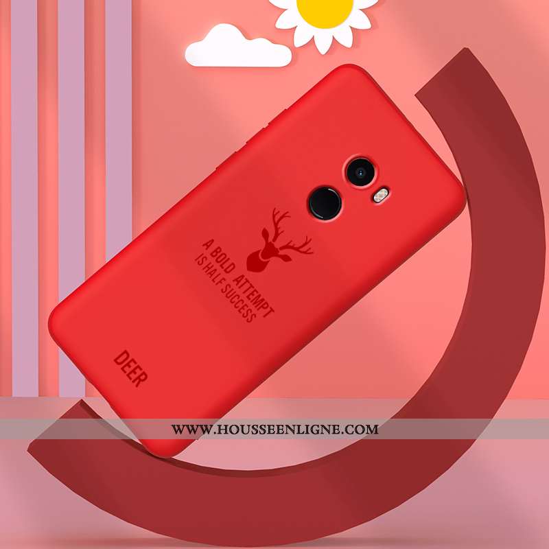 Étui Xiaomi Mi Mix 2 Légère Fluide Doux Téléphone Portable Ultra Silicone Légères Vent Bleu