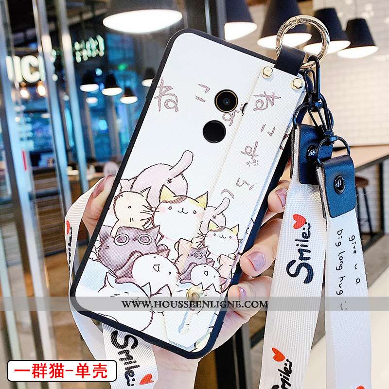 Étui Xiaomi Mi Mix 2 Modèle Fleurie Silicone Ornements Suspendus Peinture Nouveau Incassable Rose