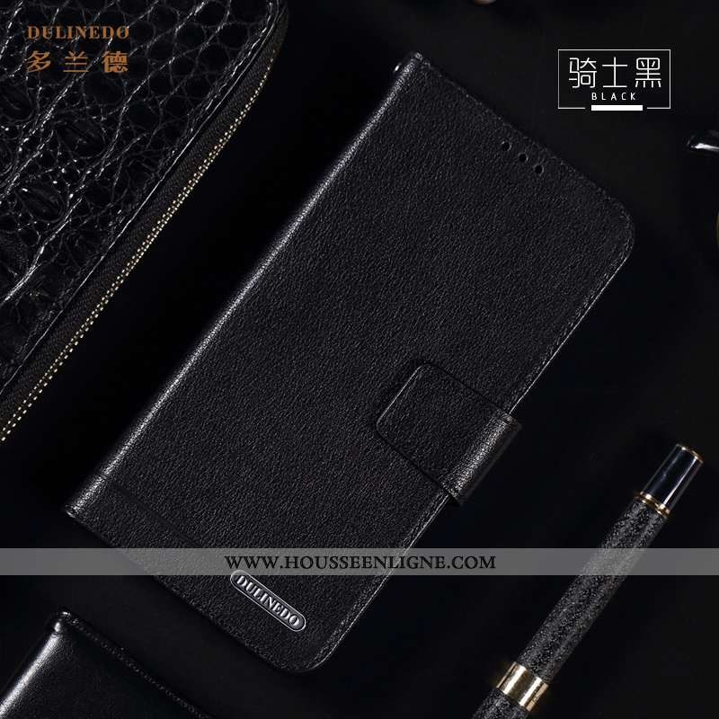 Étui Xiaomi Mi Mix 2s Cuir Véritable Portefeuille Carte Housse Petit Coque Marron
