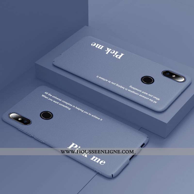 Étui Xiaomi Mi Mix 2s Délavé En Daim Personnalité Incassable Net Rouge Petit Ultra Amoureux Jaune