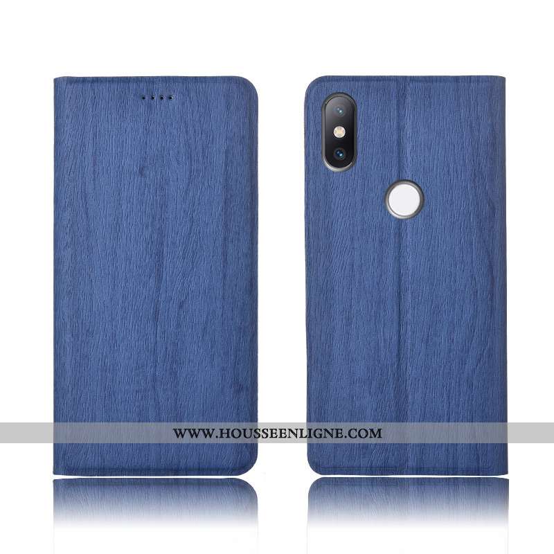 Étui Xiaomi Mi Mix 2s Silicone Protection Incassable Cuir Téléphone Portable Fluide Doux Modèle Fleu