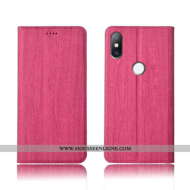 Étui Xiaomi Mi Mix 2s Silicone Protection Incassable Cuir Téléphone Portable Fluide Doux Modèle Fleu
