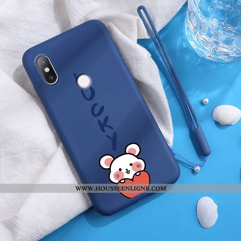 Étui Xiaomi Mi Mix 2s Ultra Tendance Amoureux Nouveau Noir Net Rouge Téléphone Portable