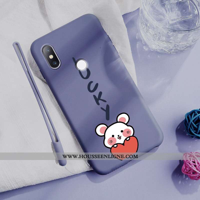 Étui Xiaomi Mi Mix 2s Ultra Tendance Amoureux Nouveau Noir Net Rouge Téléphone Portable